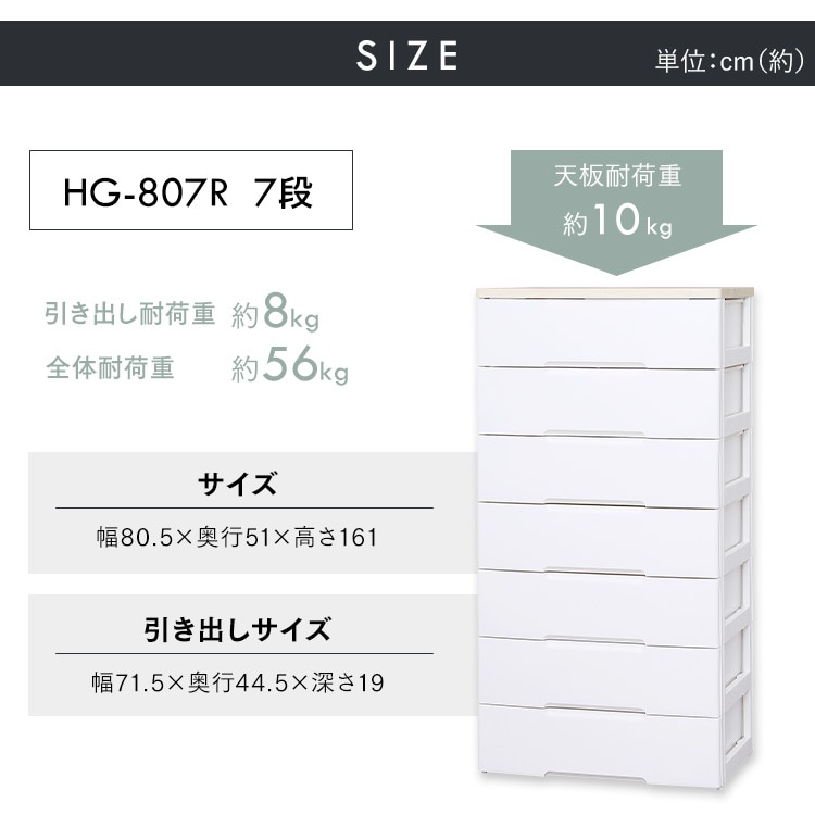 Amazon｜ぼん家具 チェスト 5段 木製 幅80cm ガラス天板