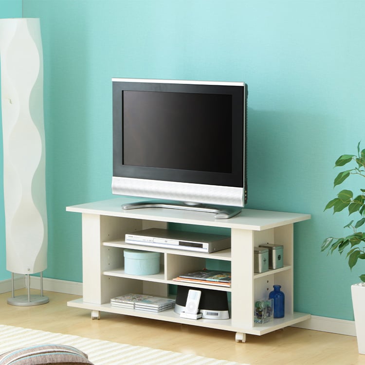 キャスター付きテレビ台 100cm│OAB-100 全4色_2