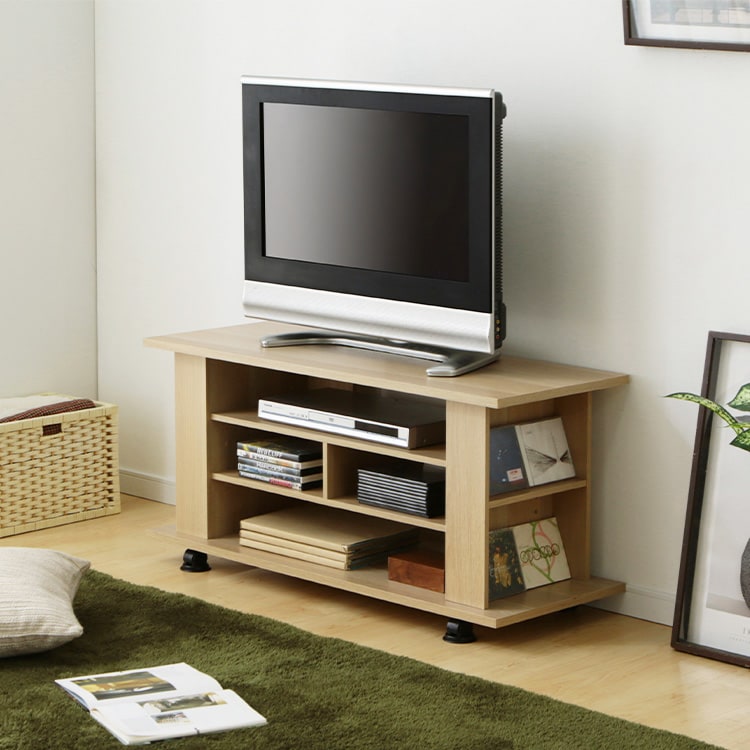 キャスター付きテレビ台 100cm│OAB-100 全4色_3