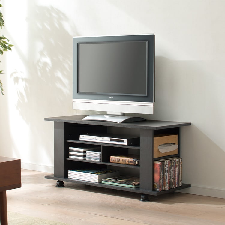 キャスター付きテレビ台 100cm│OAB-100 全4色_5