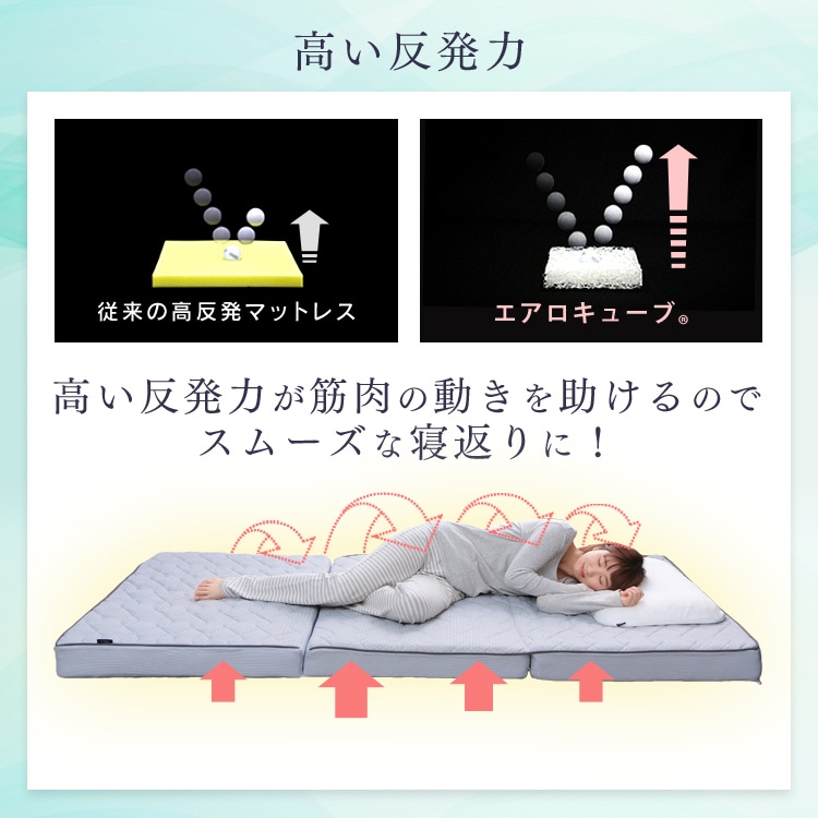エアリーマットレス エクストラ ボリューム シングル AMEX-110S