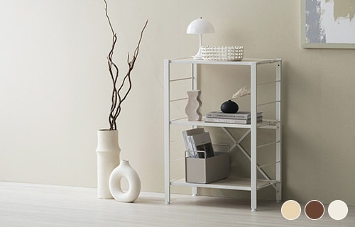 連結スチールラック