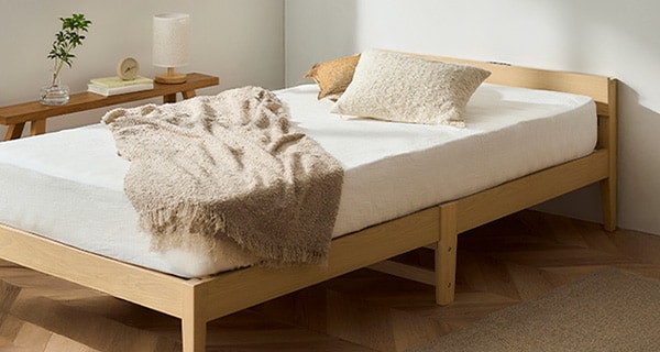 組立簡単ベッド 宮つき