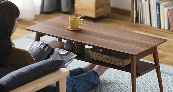 折りたたみ センターテーブル│幅90p