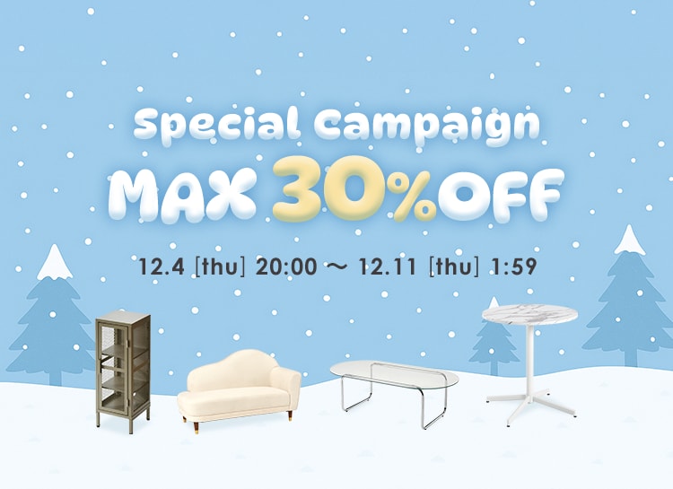 Special Campaign MAX 30OFF
